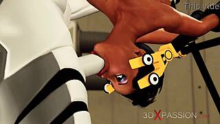 Big Tits Beauty Bound Tight for Extreme Hardcore Fucking Action!