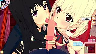 spider lily chisato and takina in a pov adventure from liquorice recoil