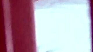 spying on teen stepdaughter masturbating in bedroom with intense climax behind door