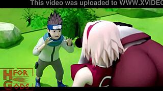 Post-training creampie session with big ass anime hentai in 3D porn 😏