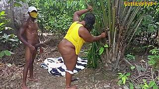 Damn! She Dragged Me Outside to Fuck Her Hard