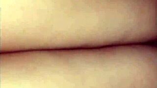 Amazing teen with big tits gets fucked dripping pussy