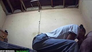 blowjob and pussy creampie - filling her tight hole with hot cum