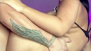 Beautiful latina feels excited by her stepbrother's charm