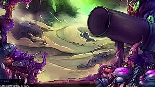 Slutcraft Gameplay Part 30 - Milf Takes Huge Cock in BDSM Scene