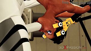 Big Tits Beauty Bound Tight for Extreme Hardcore Fucking Action!