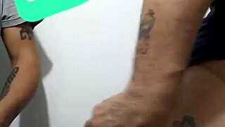 Argentinian Shemale With Monster Cock Fucks in Security Room.