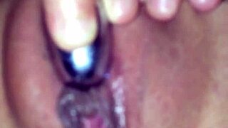 Fingering And Fisting Wife's Wet Creamy Pussy Before Sucking Up Her Cum