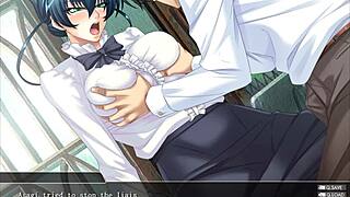 Taimanin Asagi 3: Black Tits Fucking and Cumshot Part 05