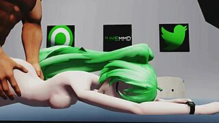 Miku on casting couch bent over for interview part 5