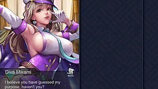 wow, diva mikami lets me grab her huge tits for favors!