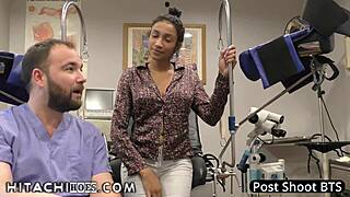 i'm freshman miss mars gettin hitachi magic wand orgasms by doctor tampa durin physical for college at hitachihoescom