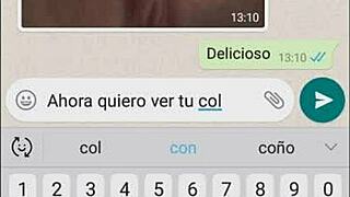 Can This Unfaithful Sister-In-Law's Whore Really Give Everything On WhatsApp?