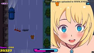 riding to bounce city pornplay hentai sex game ep 1 exhibitionist girl rding a dildo on her bike