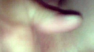 i'm playing with maggie's pussy while masturbating