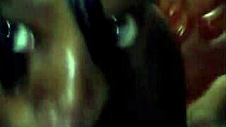 Ebony Teen Sucks Monster Cock