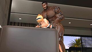 Mega Hunk Duane Brown Surprises Maid!