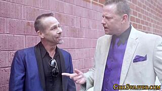 stepteen 18+ in stockings gets facial from big cock in taboo hardcore scene