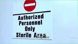 I Felt Shivers as Doctor's Big Cock Vibrated My Pussy