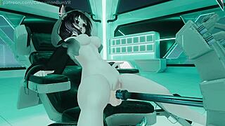 Bound slut squirts in machine, or is it a dream?