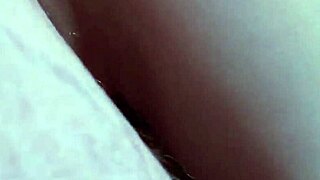Cumshot Lands on Step Sister's Ass After College Classes