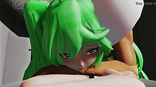 Miku on casting couch bent over for interview part 5