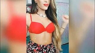 cute solo shemales masturbate in mirror compilation.