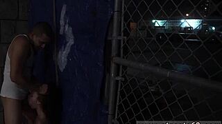 My Neighbors Rough Outdoor Sex Tape