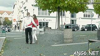 Remarkable Teen 18+ Zuzana BLOWS and FUCKS