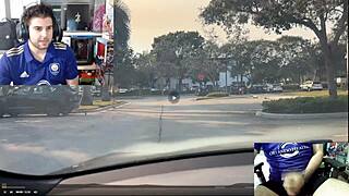 Hot Couple In Tesla Sex - Porn Reaction, Riding And Fingering