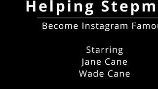 Making my stepmom ig famous with shiny cock films