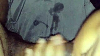 Hood Thot Receives Sloppy Facial Cumshot