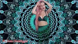 gooning out for more pleasure while jerking off to mistress's instructions?