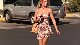 An amateur pornstar teased a big shaved cock with licks, getting wet and moaning before a bareback cumshot.