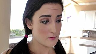 Sexy Babe Lyra Lockhart Sucks Cock Then Rides It Hard