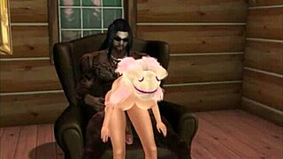 A pornstar from Babygurl Productions dances seductively before sex.