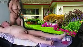 Agarabas and Olpr in outdoor blowjob preview