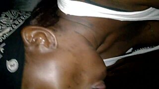 cheating ebony mom sucking big black dick