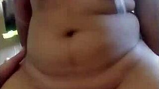 Intensely fucking my Mexican friend's big ass in cowgirl.