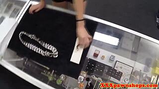 i spied on latina doggystyled in bathroom