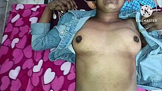 A casual bedroom scene with a young wife and her husband on February 18, 2024.