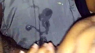 Hood Thot Receives Sloppy Facial Cumshot