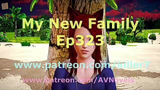 My new family episode 323 features redhead amateurs at home.