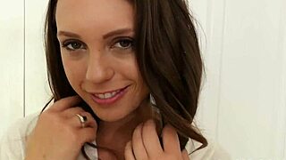 pornstar babe gets hardcore fucked and cum sprayed all over