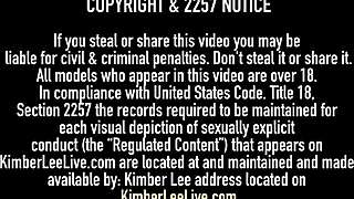 young girl kimber lee gives blowjob to peeping tom 😏