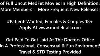 become doctor tampa gives channy crossfire hitachi orgasms during hospital physical