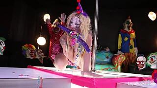 Hey, watch Leya Falcon dildo her big tits and wet pussy all nude 😍