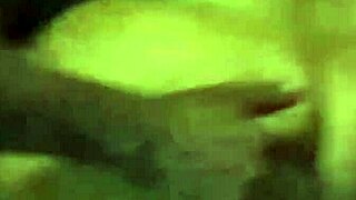 In the hotel, the receptionist fucks the wife and cums inside her.