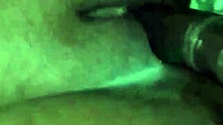 In the hotel, the receptionist fucks the wife and cums inside her.