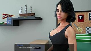 Milfy City Sex Scene 18: Step Milf Sucks Cock Like A Pro In This 3D Game!